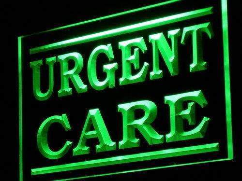 Urgent Care LED Light Sign - LED Gift Works