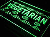 Vegetarian Food LED Light Sign - Way Up Gifts