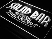 Vegetarian Salad Bar LED Light Sign - LED Gift Works