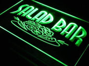 Vegetarian Salad Bar LED Light Sign - LED Gift Works