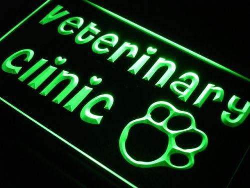 Vet Veterinary Clinic LED Light Sign - Way Up Gifts