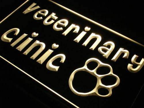 Vet Veterinary Clinic LED Light Sign - Way Up Gifts