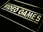 Video Games Store LED Light Sign - LED Gift Works