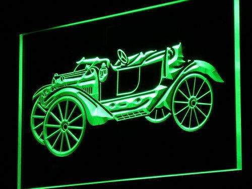 Vintage Car Collection LED Light Sign - Way Up Gifts