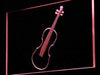 Violin Instruments Lessons LED Light Sign - Way Up Gifts