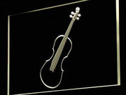 Violin Instruments Lessons LED Light Sign - LED Gift Works