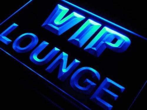 VIP Lounge LED Light Sign - LED Gift Works