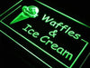Waffles Ice Cream LED Light Sign - Way Up Gifts