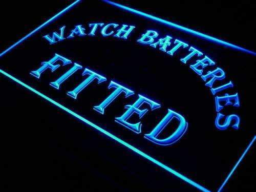 Watch Batteries Fitted LED Light Sign - Way Up Gifts