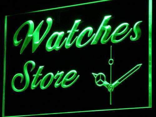 Watch Store Repairs LED Light Sign - LED Gift Works