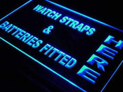Watch Straps Batteries Fitted LED Light Sign - LED Gift Works
