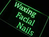 Waxing Facial Nails LED Light Sign - Way Up Gifts