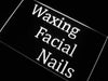 Waxing Facial Nails LED Light Sign - Way Up Gifts