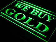 We Buy Gold LED Light Sign - LED Gift Works