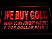 We Buy Gold Silver Jewelry LED Light Sign - LED Gift Works