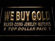 We Buy Gold Silver Jewelry LED Light Sign - LED Gift Works