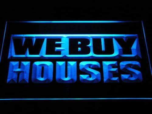 We Buy Houses LED Light Sign - Way Up Gifts