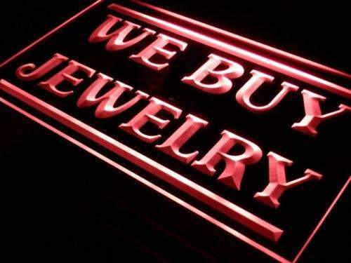 We Buy Jewelry LED Light Sign - LED Gift Works