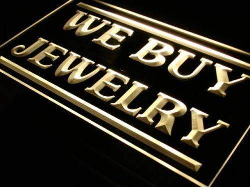 We Buy Jewelry LED Light Sign - LED Gift Works