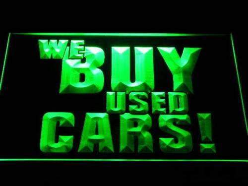 We Buy Used Cars LED Light Sign - Way Up Gifts