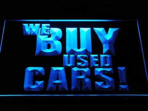 We Buy Used Cars LED Light Sign - Way Up Gifts