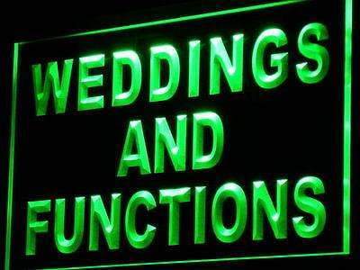 Weddings and Functions Available LED Light Sign - LED Gift Works