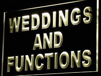 Weddings and Functions Available LED Light Sign - LED Gift Works