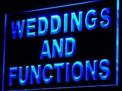 Weddings and Functions Available LED Light Sign - LED Gift Works