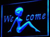 Welcome Night Club LED Light Sign - Way Up Gifts