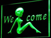 Welcome Night Club LED Light Sign - LED Gift Works