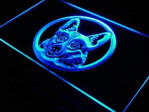 Welsh Corgi LED Light Sign - Way Up Gifts