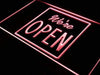 We're Open LED Light Sign - Way Up Gifts