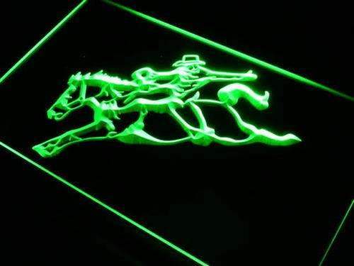 Western Cowboy Horse Rider LED Light Sign - LED Gift Works