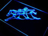 Western Cowboy Horse Rider LED Light Sign - Way Up Gifts