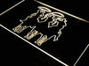 Western Cowboy Rodeo LED Light Sign - Way Up Gifts