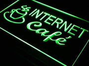 Wifi Internet Cafe LED Light Sign - LED Gift Works