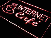 Wifi Internet Cafe LED Light Sign - LED Gift Works