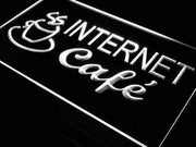 Wifi Internet Cafe LED Light Sign - LED Gift Works