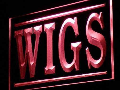 Wig Shop Wigs LED Light Sign - Way Up Gifts