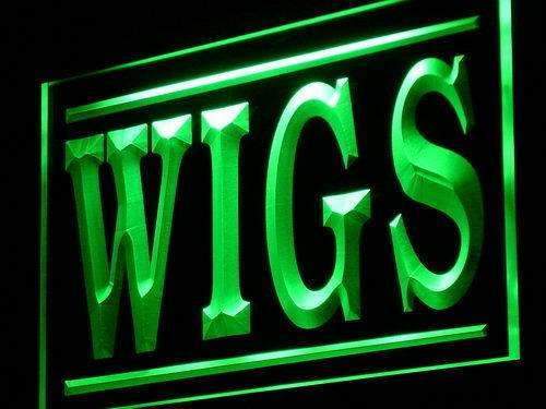 Wig Shop Wigs LED Light Sign - LED Gift Works