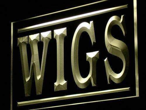 Wig Shop Wigs LED Light Sign - Way Up Gifts