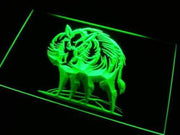 Wild Boar II LED Light Sign - LED Gift Works