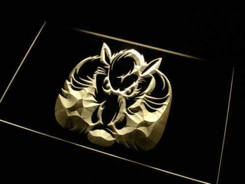 Wild Boar LED Light Sign - LED Gift Works