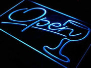 Wine Bar Open LED Light Sign - LED Gift Works