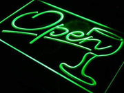 Wine Bar Open LED Light Sign - LED Gift Works