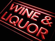 Wine Liquor LED Light Sign - LED Gift Works