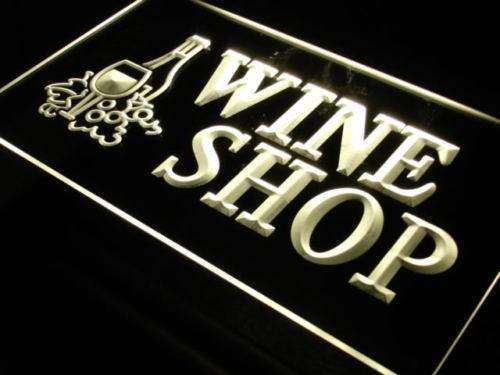 Wine Shop LED Light Sign - LED Gift Works