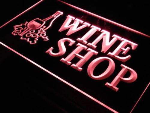 Wine Shop LED Light Sign - Way Up Gifts