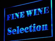 Wine Store Fine Wine Selection LED Light Sign - LED Gift Works