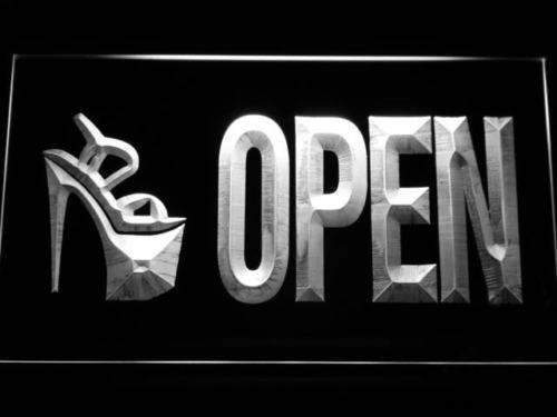 Women's Shoe Store Open LED Light Sign - Way Up Gifts